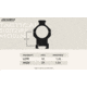 Area 419 Tactical One-Piece Scope Mount, 35 mm Diameter, 32mm Height, 0 MOA Cant, Black, 419-TSM-3532