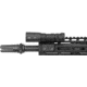 Arisaka Defense 300 Series Weapon Light, E1T Head, No Tailcap, Black, LT-1C-TIR-None