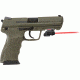 ArmaLaser GTO/FLX Finger Touch Red Laser Sight for HK45, Black, GTO/FLX14
