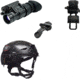 Armasight PVS-14 Premium Kit - PVS-14 Gen 3 Bravo Ghost White NV Monocular, Wilcox G24 Mount, Wilcox PVS-14 J-Arm, TW EXFIL LTP Helmet Rail 3.0, M/L, Black