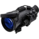 Armasight Vulcan 4.5x108 mm Magnification Night Vision Rifle Scope, Gen 3 Max 1600 FOM Ghost White Phosphor IIT, Black, NRWVULCAN4G9NA1