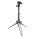 Ashbury Precision Ordnance TACT3-Q, Quantum Compact Tactical Tripod w/Afixed Hinged Base Plate, Tactical Gray, NSN 1260-01-578-1898 600-41V-0002-00