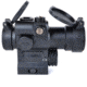AT3 Tactical LEOS Red Dot Sight with Integrated Laser Sight &amp; Riser, Red Laser, AT3-LEOS