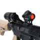 AT3 Tactical Magnified Red Dot Kit, Red Dot Sight, .83in Riser &amp; 3x Magnifier, RD-50-RRDM-KIT-1