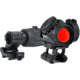 AT3 Tactical Magnified Red Dot Kit, Red Dot Sight, .83in Riser &amp; 3x Magnifier, RD-50-RRDM-KIT-1