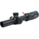 AT3 Tactical Red Tail LPVO 1-4x24 Rifle Scope with Mount 30mm SFP, Black, Illuminated BDC Reticle, MOA, with 30mm Cantilever Mount and Throw Lever, AT3-RT-1-4X24