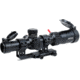AT3 Tactical Red Tail LPVO 1-4x24 Rifle Scope with Mount 30mm SFP, Black, Illuminated BDC Reticle, MOA, with 30mm Cantilever Mount and Throw Lever, AT3-RT-1-4X24