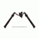 Atlas Bipods Atlas 5 H Bipod-No Clamp-for BT19, ARMS 17S, TRAMP, LT171, Black BT35-NC
