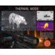 ATN ThOR 4 Thermal Smart HD Rifle Scope, 1.25-5x19mm, 30mm Tube, Black, TIWST4381A