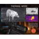 ATN ThOR 4 Thermal Smart HD Rifle Scope, 2-8x25mm, Black, TIWST4382A