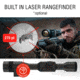 ATN Thor 5 LRF 3-24x 640x480 12 Micron Smart HD Thermal Rifle Scope, 30mm Tube w/ Gen 5 Sensor, Multiple Patterns &amp; Color Options Reticle, Black, TIWST5635LRF