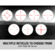 ATN ThOR-HD Thermal Imaging Rifle Scope, 4.5-18x50mm, Multiple Patterns &amp; Color Options Reticles, Black, TIWSTH384A