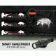 ATN ThOR-HD Thermal Imaging Rifle Scopes, 5-50x, 50 mm, Multiple Patterns &amp; Color Options Reticles, Black, TIWSTH645A