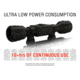 ATN ThOR LT 320 Thermal Rifle Scope, 5-10x50mm, 30mm Tube, Multiple Patterns, Black, TIWSTLT350X