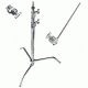 Avenger C-Stand Kit 33 Silver Steel A2033FKit