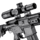 Barska 1-4x24mm Level HD Rifle Scope, Illuminated HRS .223 BDC Reticle, Black, Medium AC12798