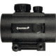 Barska 1x50mm 5 MOA Illuminated Reticle Red Dot Scope, Black, Weaver Base - AC10332
