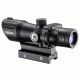 Barska 4x32 AR15 Electro Sight Series Waterproof Rifle Scope,Mil-Dot Reticle AC12268