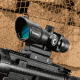 Barska 4x32 AR15 Electro Sight Series Waterproof Rifle Scope,Mil-Dot Reticle AC12268