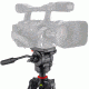 Barska Advanced Tripod, Extendable Legs, Rubber Feet, Black AF12472