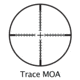 Barska AO Varmint Trace MOA V2 Rifle Scope, 10-40x Magnification, 60mm Lens, 30mm Tube, Second Focal Plane, Trace MOA Reticle, Matte, Black, AC13524