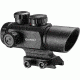 USED Barska AR-X 1x35mm Multi Reticle Red/Green Dot Scope, Black Matte, AC12176, EDEMO1