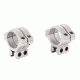 BKL Technologies Model 304 1in Long Double Strap Dovetail Rings,Low,Silver BKL-304L-S