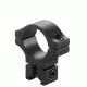 Model 257 0.6in Long Dovetail Ring,Single,Matte Black
