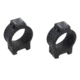 Bobro Engineering LBX Medium Height Fixed Rings 35mm, Aluminum, Black, LBX-980-350