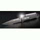 BriteBrite-Blade Tactical Lighted Survival Knife w/ Mini LED Flashlight, 3.5in, Combo Edge Serrated BSTLSK-100-SERRATED