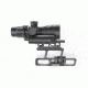 BROWE 4x32 Combat Optic Rifle Scope, 5.56mm Chevron RS, Red, Black, BCO-001-RS