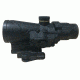 BROWE 4x32 Combat Optic Rifle Scope, 7.62x39mm Chevron, Red, Black, BCO-005