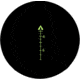 BROWE 4x32 Sport Optic Rifle Scope, 7.62x39mm Crosshair, Green, Black, BSO-005-A