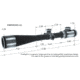 BSA Optics Deer Hunter Muzzleloader 3-9x50mm - Dimensions