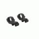 BSA Optics Tactical Weapon 2 Piece 1in Rail Mount, Black TWAR2PM