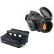 Aimpoint Micro T-2 Red Dot Sight, 1x18mm, 2 MOA, KDG Sidelock Mount, Black, 200180-KIT1