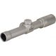 Burris 2x20mm Handgun Scope, 1 in Tube, Second Focal Plane, Nickel, Non-Illuminated Plex Reticle, MOA Adjustment, Silver, 200229