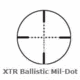 Burris 3-12x50 XTR Xtreme Rifle Scope, Matte Black with Ballistic Mil-Dot Reticle 201916