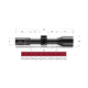 Burris Eliminator 6 Rifle Scope, 4-20x52mm, 34mm Tube, Second Focal Plane, Illuminated X177 Reticle, Black, 200177
