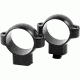 Burris Standard Dovetail High Steel Rifle Scope Ring Pair, Black Matte 420200