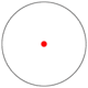 Bushnell 1x28mm red dot, 4 Dial-in Red or Green Reticles w/Rings, Matte Black AR730135C