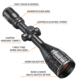 Bushnell Banner 2 6-18x50mm Rifle Scope, 1in Tube, DOA Quick Ballistic Reticle, Black, small, RB6185BS12