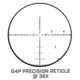 Bushnell XRS3 6-36x56mm Riflescopes, 34 mm Tube, First Focal Plane, G4P Reticle, Black, ETXRS3G4