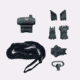 CAA Super Advanced Upgrade Kit, MCK/Micro Roni, Micro Red Dot/Iron Sights/500 Lumen Weapon Light/Thumb Rest/Sling/Swivel, Black SADK - Super Advance Kit