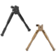 Caldwell AR Shooting Bipod - Prone Position, Black, Desert Tan