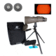 Cassini 10-30 x 60mm Porro Prism Zoom Binoculars w/ Solar Filter Caps, Gray, C-103060SF