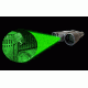 Cassini 8x32 mm Green Laser Binocular, Charcoal K-9
