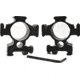 CounterSniper Optics Scope Mount Set with Pictainny Rail - 30MM Medium, Black DOH405