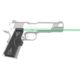 USED, Crimson Trace 1911 Government/Commander, Lasergrips, Green laser, Black LG-401G