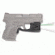 Crimson Trace Laserguard Pro Red Laser and Light LL-802G, CR2, Springfield, Green, 150 Lumens, Black, LL-802G